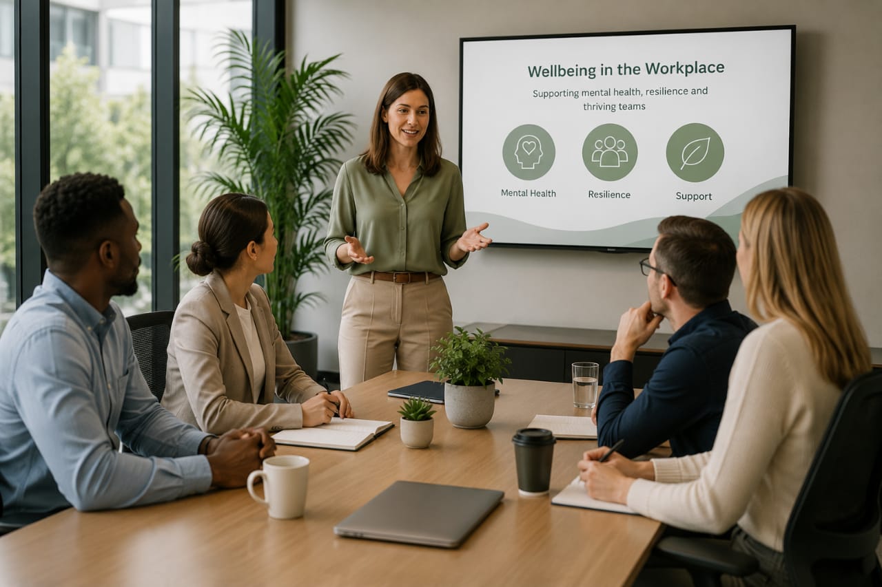 Corporate training session